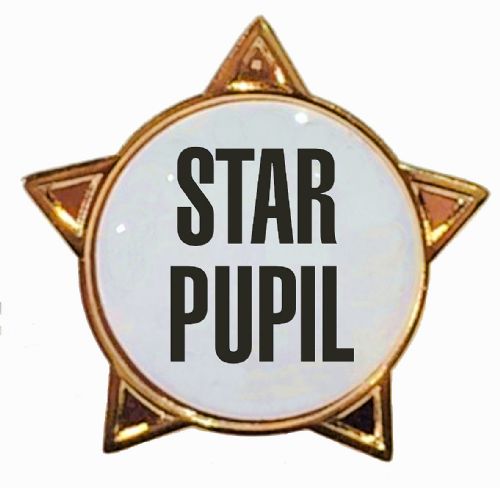 STAR PUPIL titled star badge